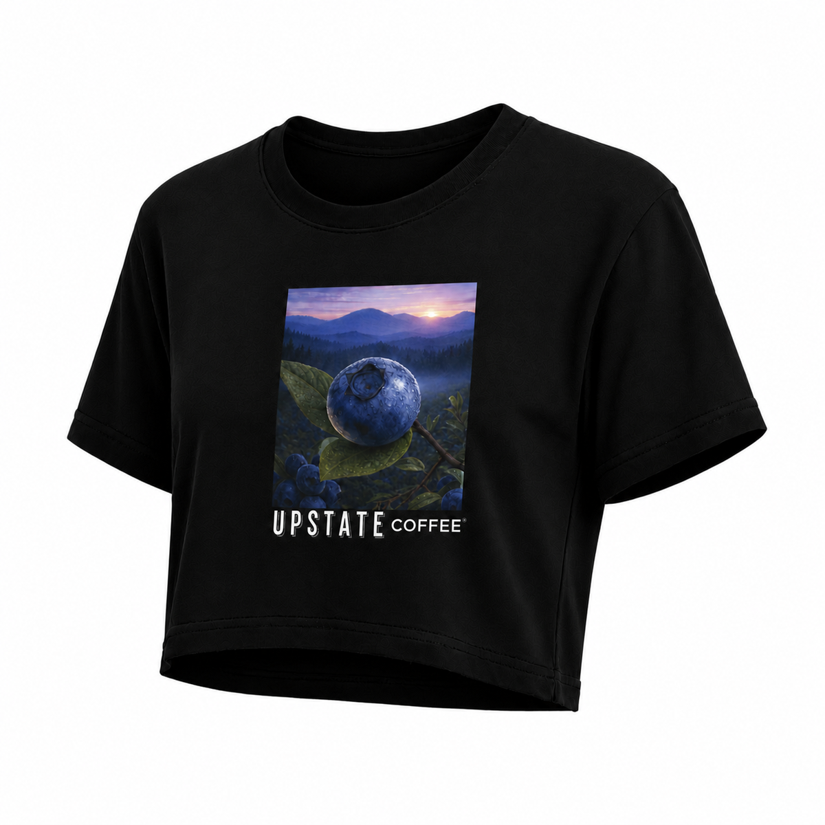 Upstate coffee - Blueberry - Crop Top