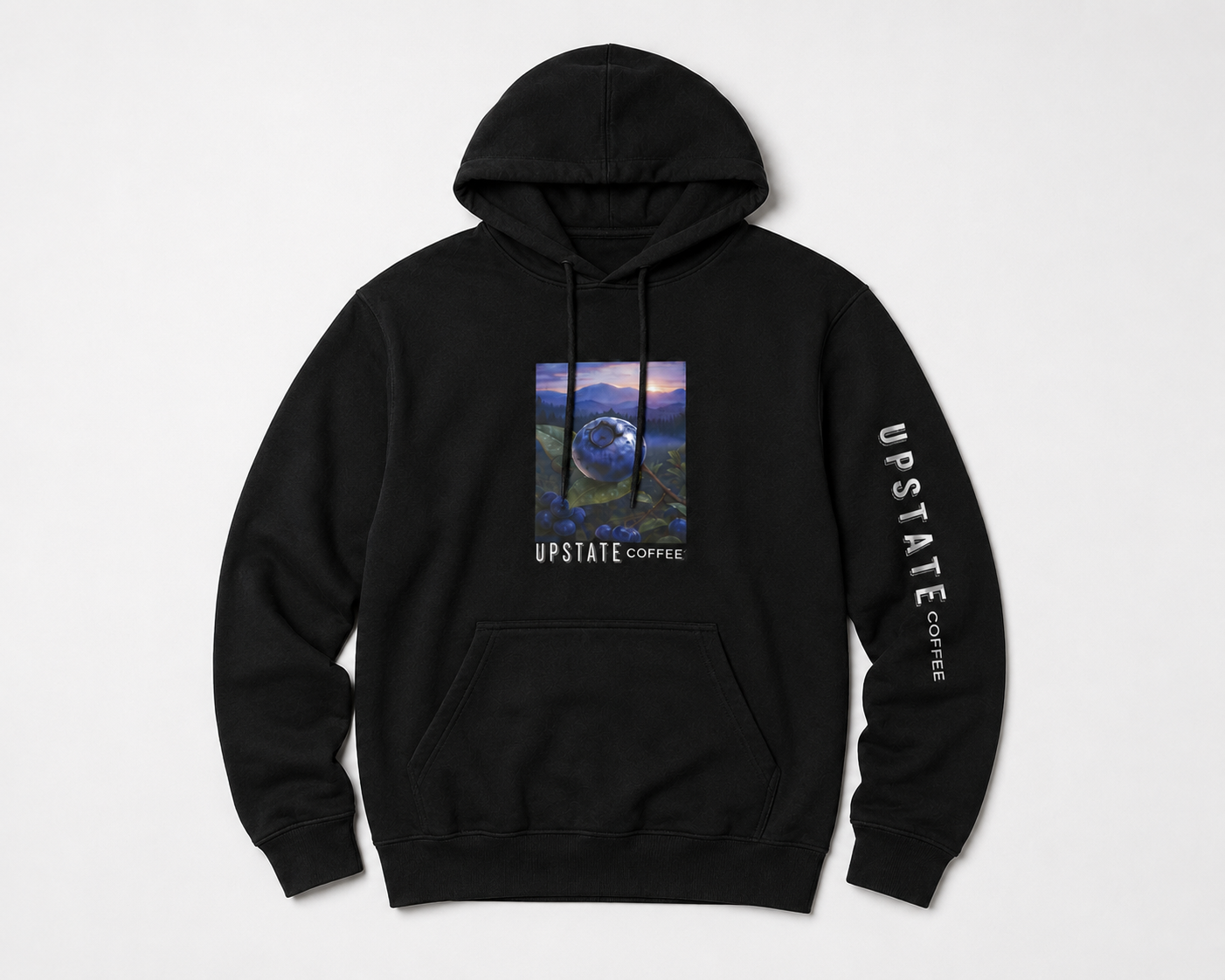 Upstate coffee - Blueberry - Male Hoodie