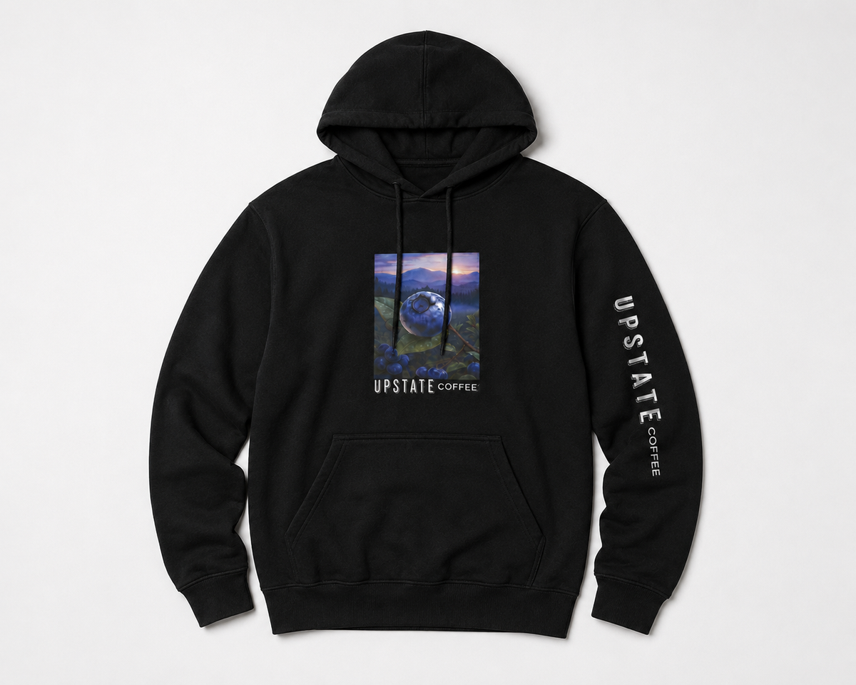 Upstate coffee - Blueberry - Male Hoodie