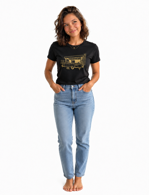 Upstate Coffee - Female - Original Camper Café T-Shirt