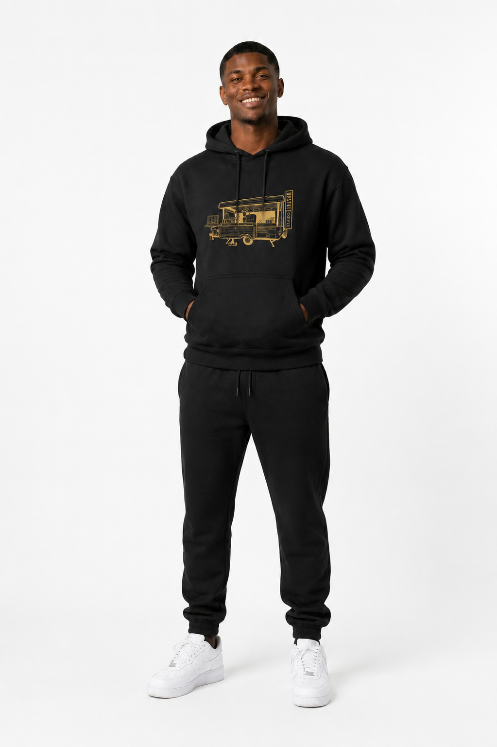 Upstate Coffee - Original Cafe Trailer - Male - Hoodie