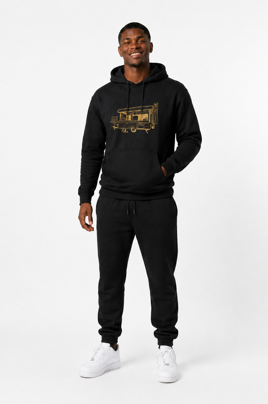 Upstate Coffee - Original Cafe Trailer - Male - Hoodie